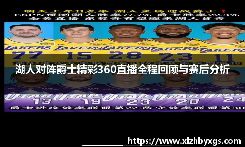 湖人对阵爵士精彩360直播全程回顾与赛后分析